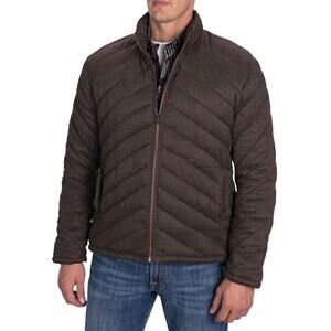 Robert Comstock Quilted Bubble Microfiber Coat